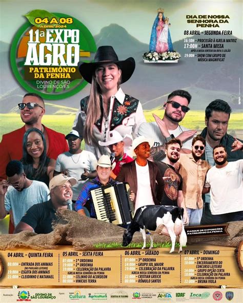 Começa hoje a 11ª ExpoAgro de Patrimônio da Penha em Divino de São