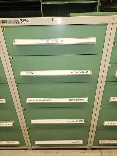 Used Stanley Vidmar Drawer Industrial Tooling Storage Cabinet X