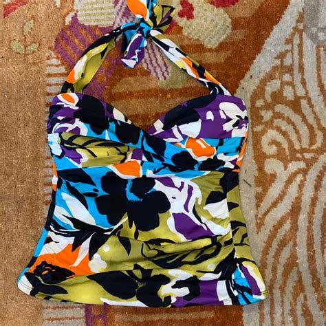 Miraclesuit Swim Miraclesuit Barcelona Halter Swimsuit Bikini Top Poshmark