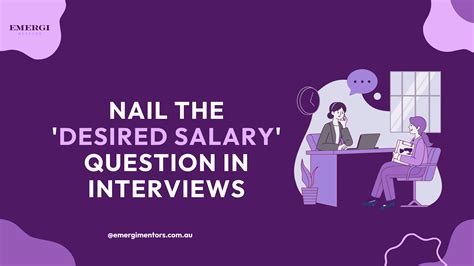 How to Answer What's Your Desired Salary in an Interview
