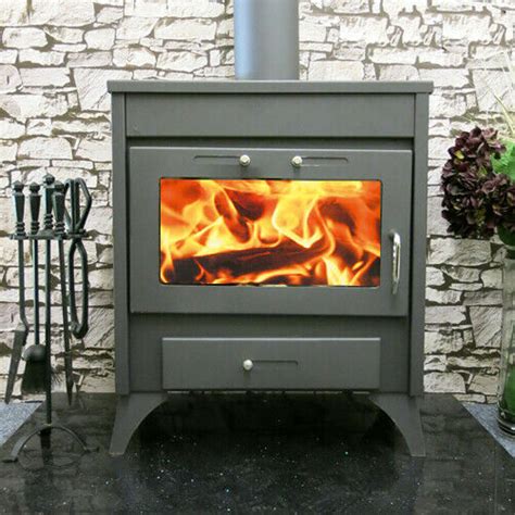 Orion Vision 10kw Curved 3 Sided Contemporary Wood Burning Multi Fuel