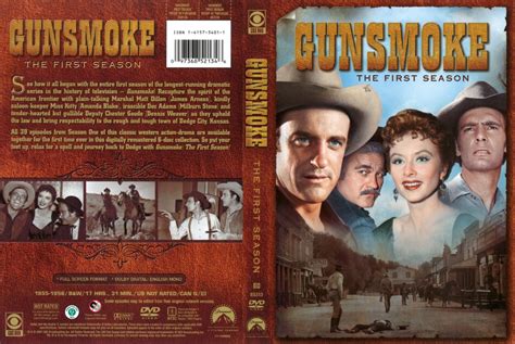 Gunsmoke Season 1 (1956) R1 DVD Cover - DVDcover.Com