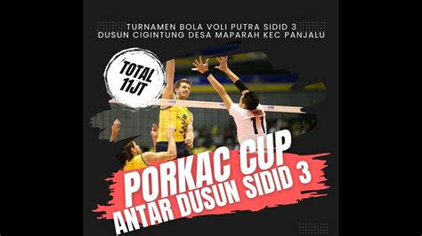 SUKAJAYA BALEBAT PORKAC CUP 2024 SIDID 3 YouTube