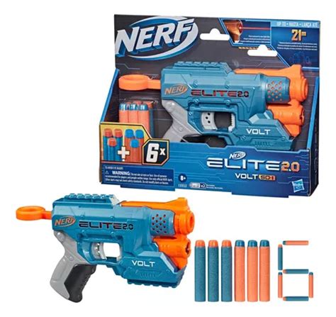 Lançador Nerf E9953 Elite 2 0 Volt Sd 1 6 Dardos Hasbro Parcelamento