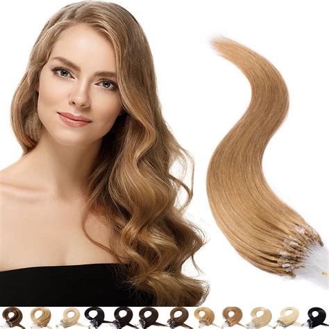 SEGO 100 Real Remy Human Hair Extensions Thick Micro Loop With