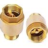 Amazon Chillwaves Brass In Line Spring Check Valve Dn Male