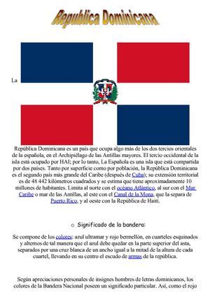 Republica Dominicana Bandera Significado Colores - Citas Adultos En Galicia