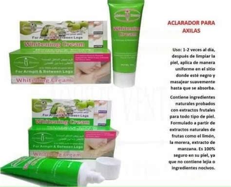 Crema Aclaradora De Axilas Y Entre Pierna Aichun 10 Piezas Envío Gratis