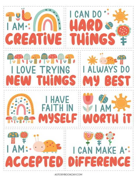 Positive Affirmation Cards For Kids Free Printable Clearance Discounts ...