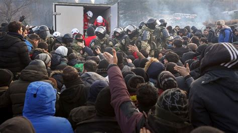 Polen Belarus Gefl Chtete An Grenze Wir Werden Von Tag Zu Tag