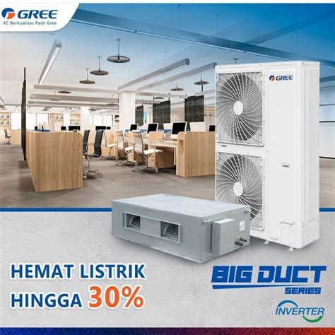 Promo GREE AC 10 PK FGR25pd Dna X BIG DUCT TYPE SERIES FGR INVERTER