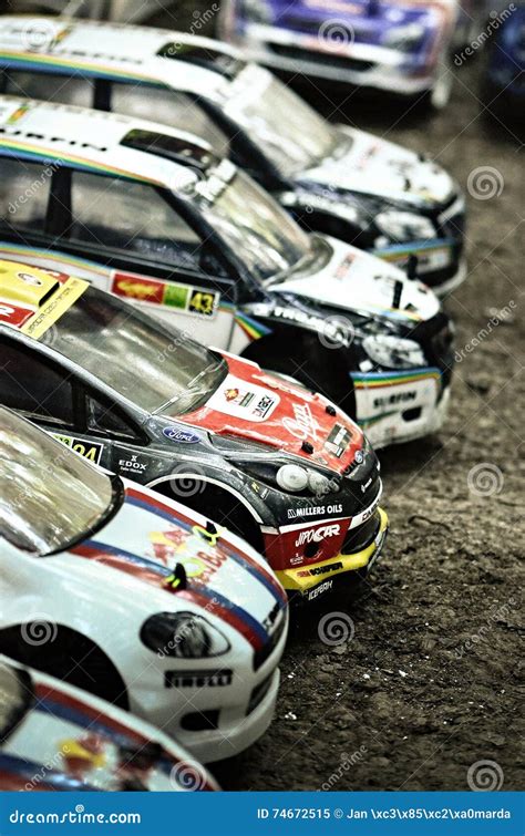 Rc rally car editorial image. Image of ralling, race - 74672515