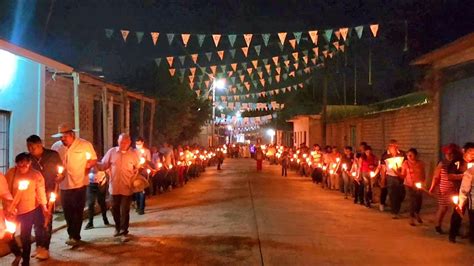 hermosa tradición de los mixtecos en oaxaca procesión en mariscala de