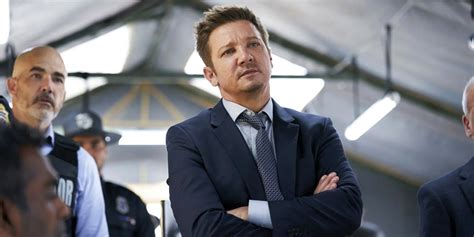 Jeremy Renner Returns To Mayor Of Kingstown In New Season Set Photo