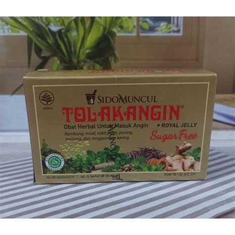 Jual Tolak Angin Cair Bebas Gula Isi 5 Sachet Shopee Indonesia