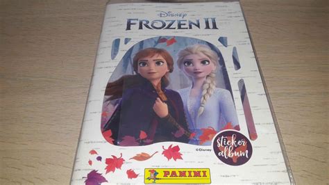 Panini 2019 COMPLETE Disney Frozen 2 Sticker Album Review YouTube