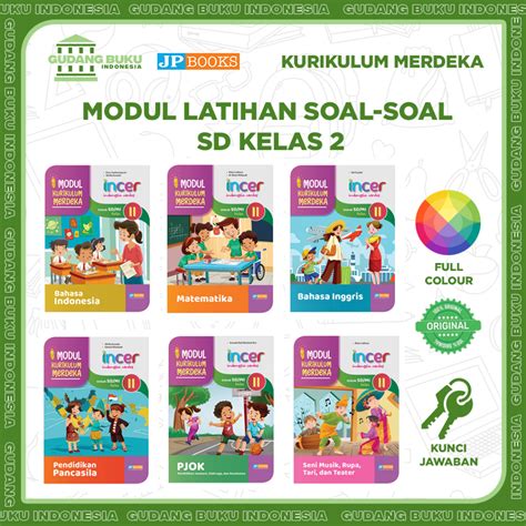 Jual Modul Incer Gab Kurmer Latihan Soal Sd Kelas Kurikulum