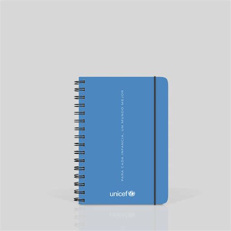 Agenda Planificador Azul Cian Regalo Solidario Unicef