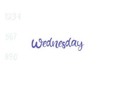 Wednesday - Font Free Download