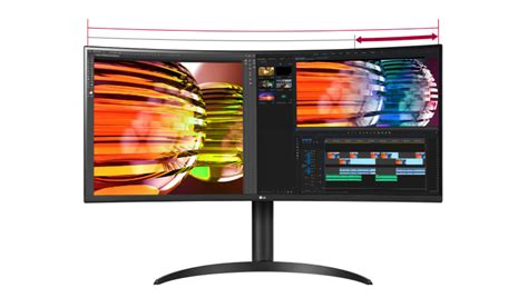 Lg Wp C B Curved Ultrawide Uw Qhd Freesync Monitor Hz