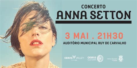 Auditório Municipal Ruy de Carvalho recebe o Concerto de Anna Setton