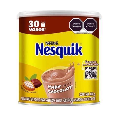 Alimento en polvo para preparar bebida Nestlé Nesquik sabor chocolate