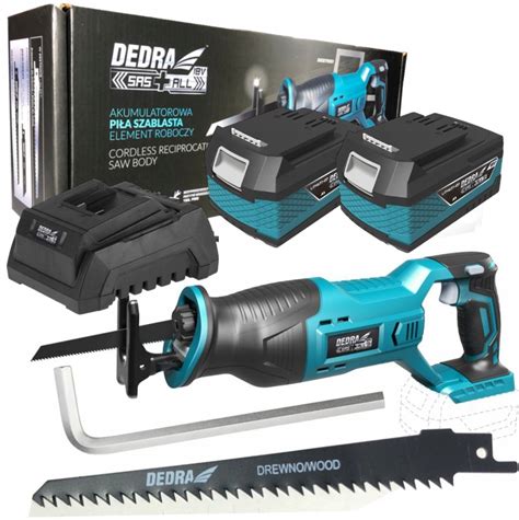 PIŁA SZABLOWA PILARKA DEDRA 18V SAS ALL 2x4ah 9314847822