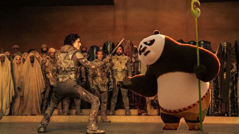 Dune And Kung Fu Panda Are Dueling For The Box Office Top Spot This