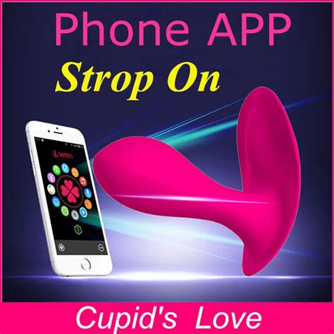 High Quality Speed Phone APP Remote Control Vibrator Egg Vibrating Love Balls Strap On Dildo