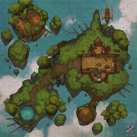 Old Forest Path Battle Map 30x30 Rbattlemaps