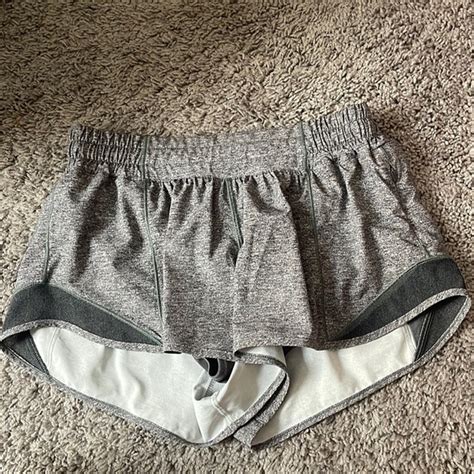 Lululemon Athletica Shorts Lululemon Grey Hotty Hot Shorts Poshmark