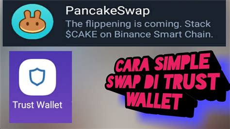 CARA SWAP BUSD KE BSC DI TRUST WALLET YouTube