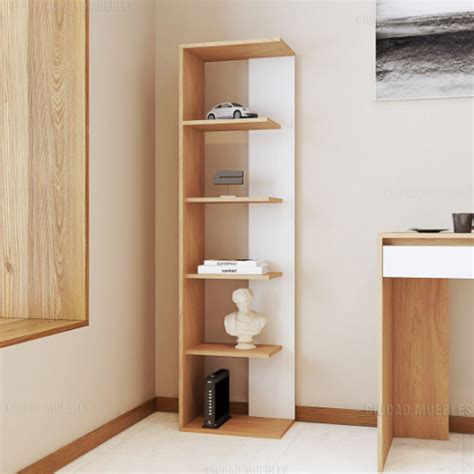 Ripley Estante Moderno Anita Duna Con Blanco Ryr Muebles