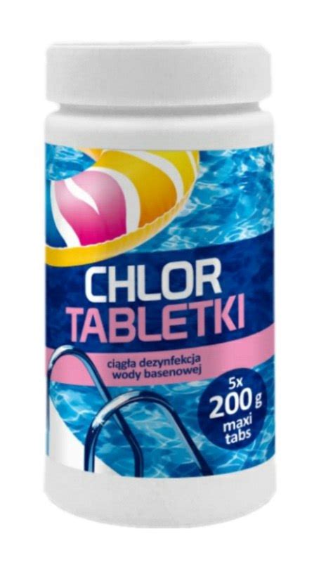 Chlor Tabletki Do Basenu Long Tabs Kg Ch Gamix Bustani Pl