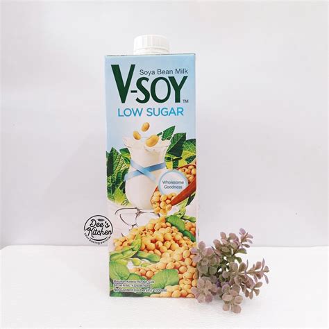 Jual VSOY Susu Kedelai Low Sugar Soya Bean Milk 1L Shopee Indonesia