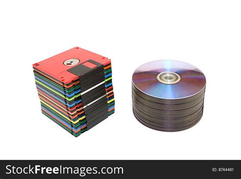 Stack Compact Floppy Disk Free Stock Photos Stockfreeimages