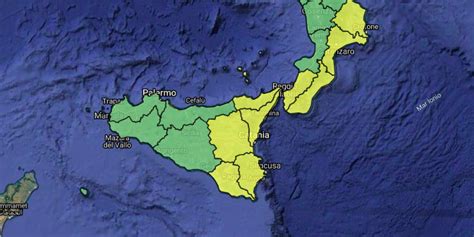 Maltempo Temporali E Venti Forti Al Sud Allerta Gialla Anche In