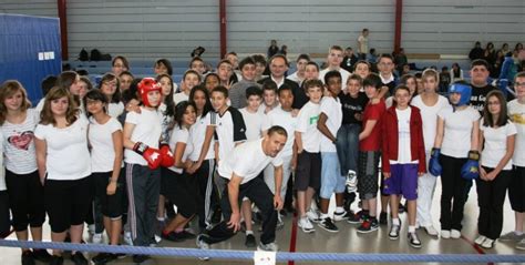 Gala De Boxe éducative Au Collège Du Puits De La Loire Régis Juanico