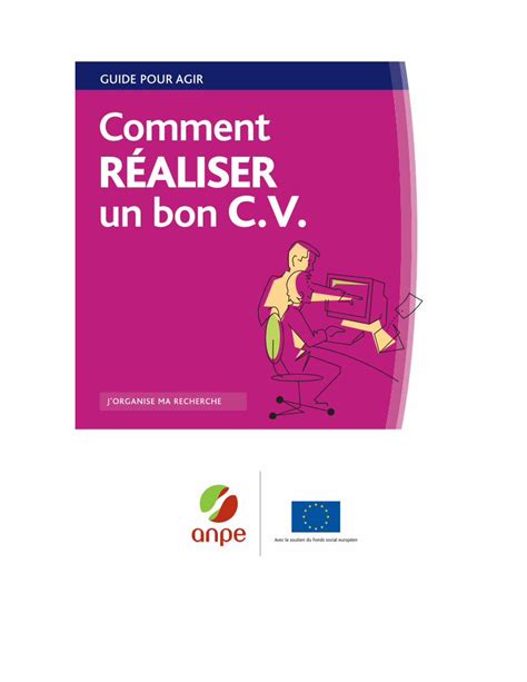 Pdf Guide Pour Agir Comment R Aliser Un Bon C V Avec Un Bon