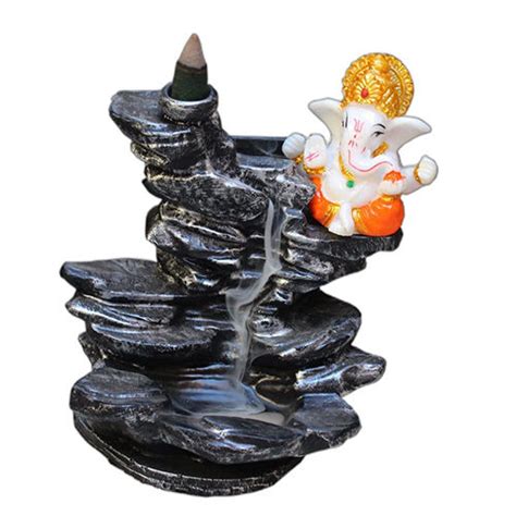 Smoke Lord Ganesha Fountain Statue At Best Price In Jaipur Peach