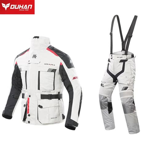 Ensemble veste et pantalon de course de moto équipement de protection