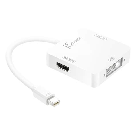 Best Buy J Create Mini Displayport To Displayport Hdmi Dvi Adapter