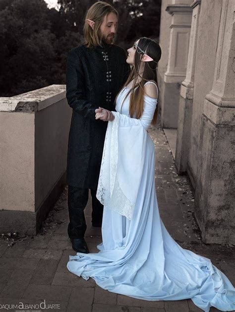 White Renaissance Fairy Tale Medieval Wedding Dress Uk