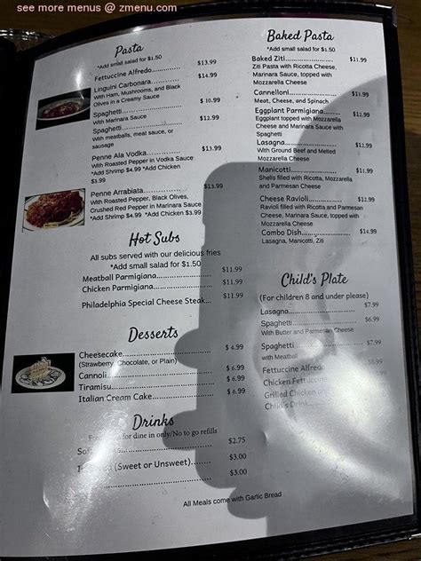 Menu At Fratelli S Italian Grille Pizzeria Slidell