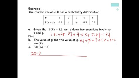 Ap Lecture Transformations Of Random Variables Youtube