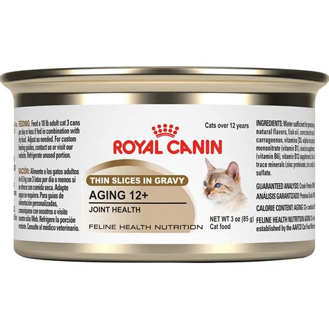 Royal Canin Feline Health Nutrition Aging 12 Thin Slices In Gravy Wet