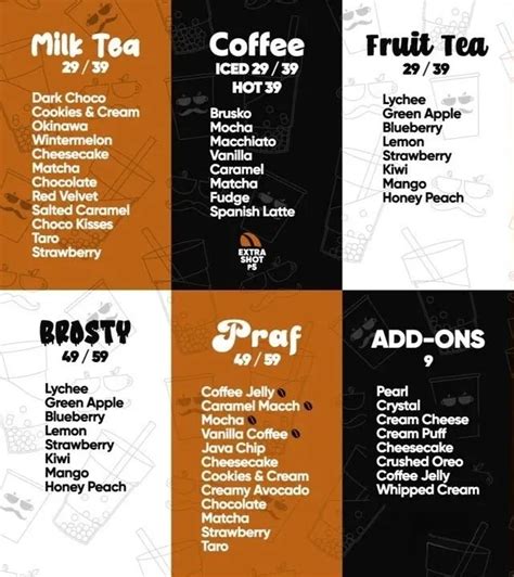 Big Brew Menu Prices in Philippines (Latest Update) 2025