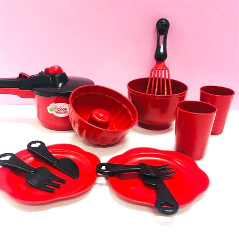 Kit Brinquedos De Cozinha Casinha Confeitaria Comidinha Masterchef