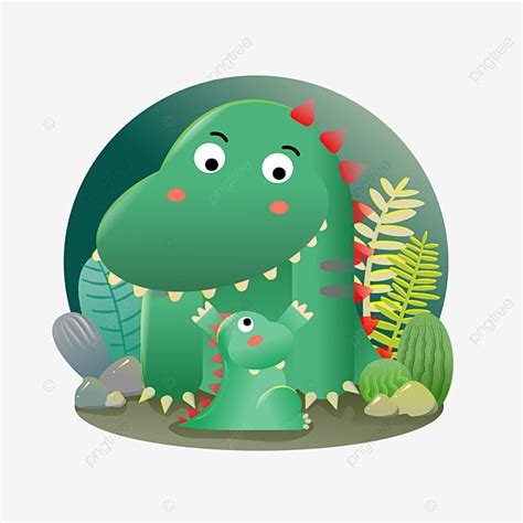 Dinosaur Wallpaper PNG Image, Cute Cartoon Dinosaur Wallpaper, Big ...