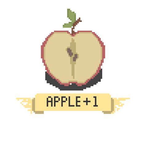 Kawaii Apple Pixel Art Fruit Clipart 1400558 Pikpng Images